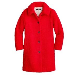 NWT JCrew Teddy Sherpa Coat